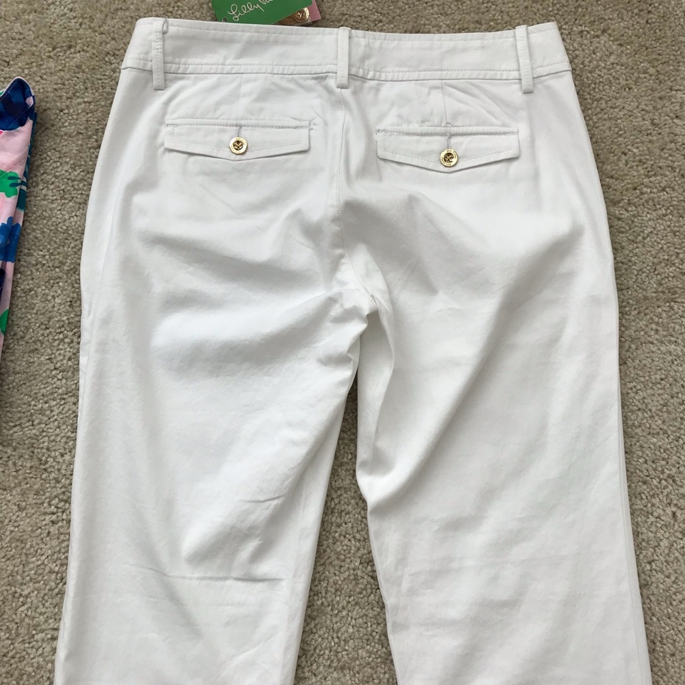 Lilly Pulitzer Cocoanut Walk Crop Pants - Picture 5 of 8